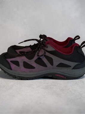 Merrell Women's Siren Edge Q2 Hiking Shoes - Black/Purple - Size 10